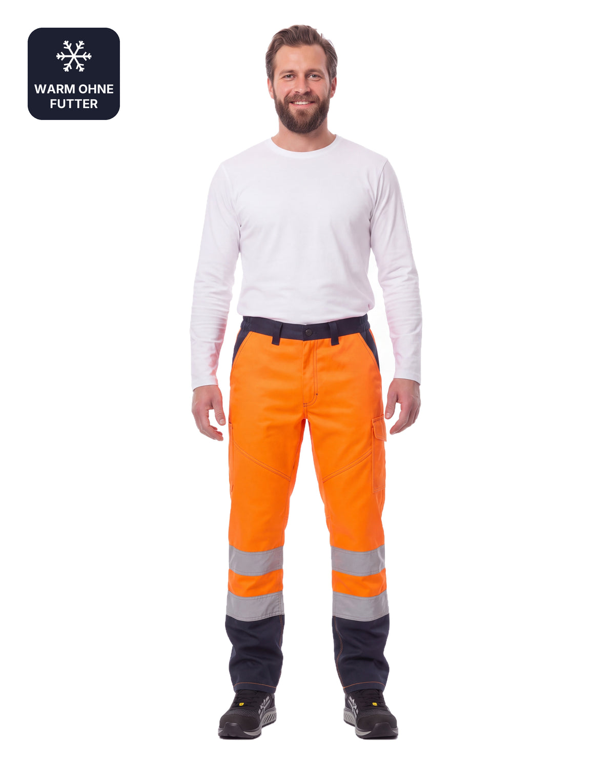 Herren Warnschutzhose Winter Charter