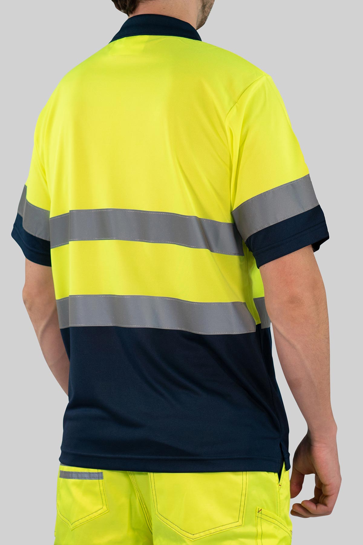 Warnschutzpoloshirt Kurzarm