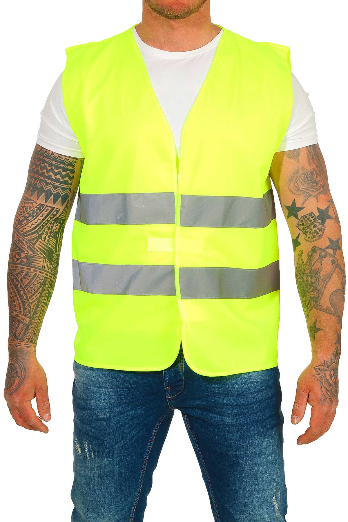 Herren Warnschutzweste Sommer