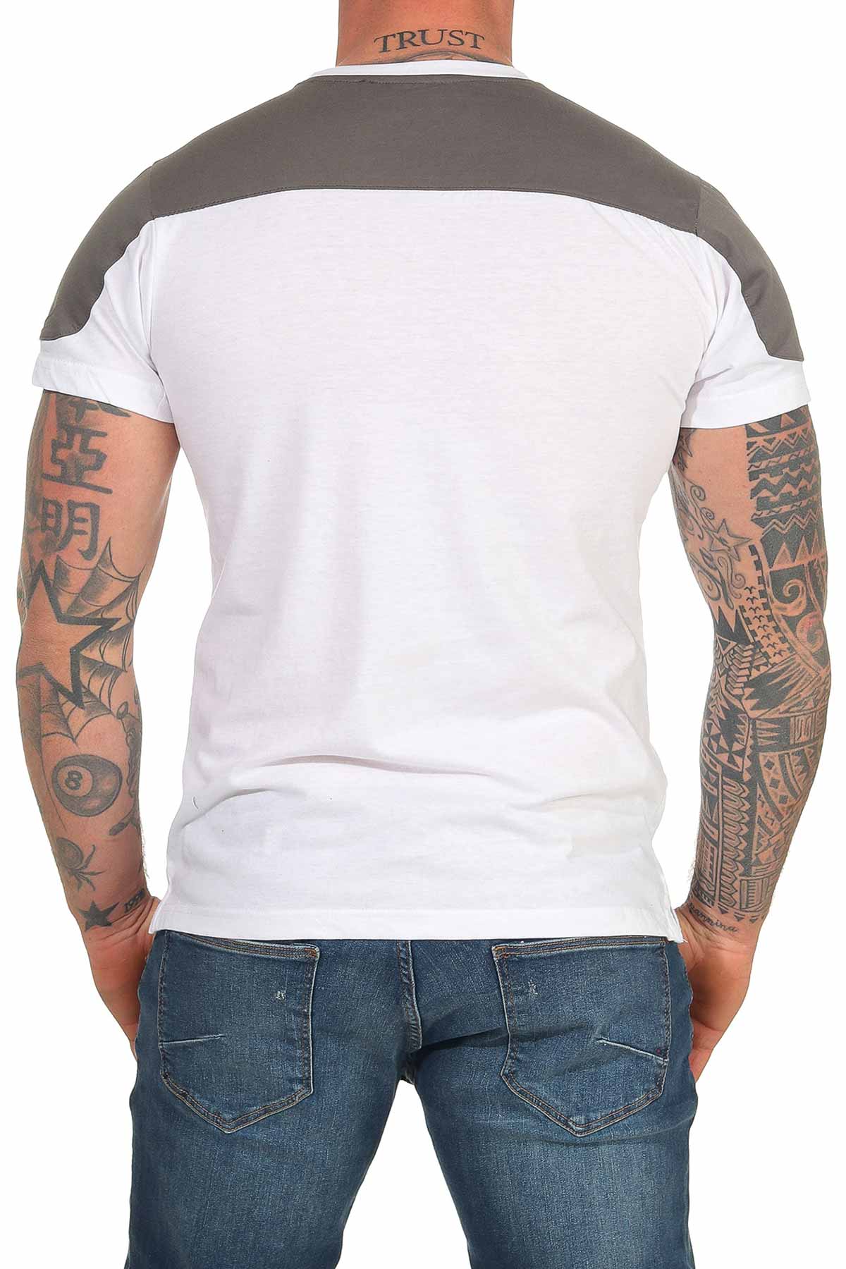 Weißes T-Shirt für Herren