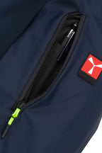 Herren Winterjacke Armtasche mit Reißverschluss in Dunkelblau