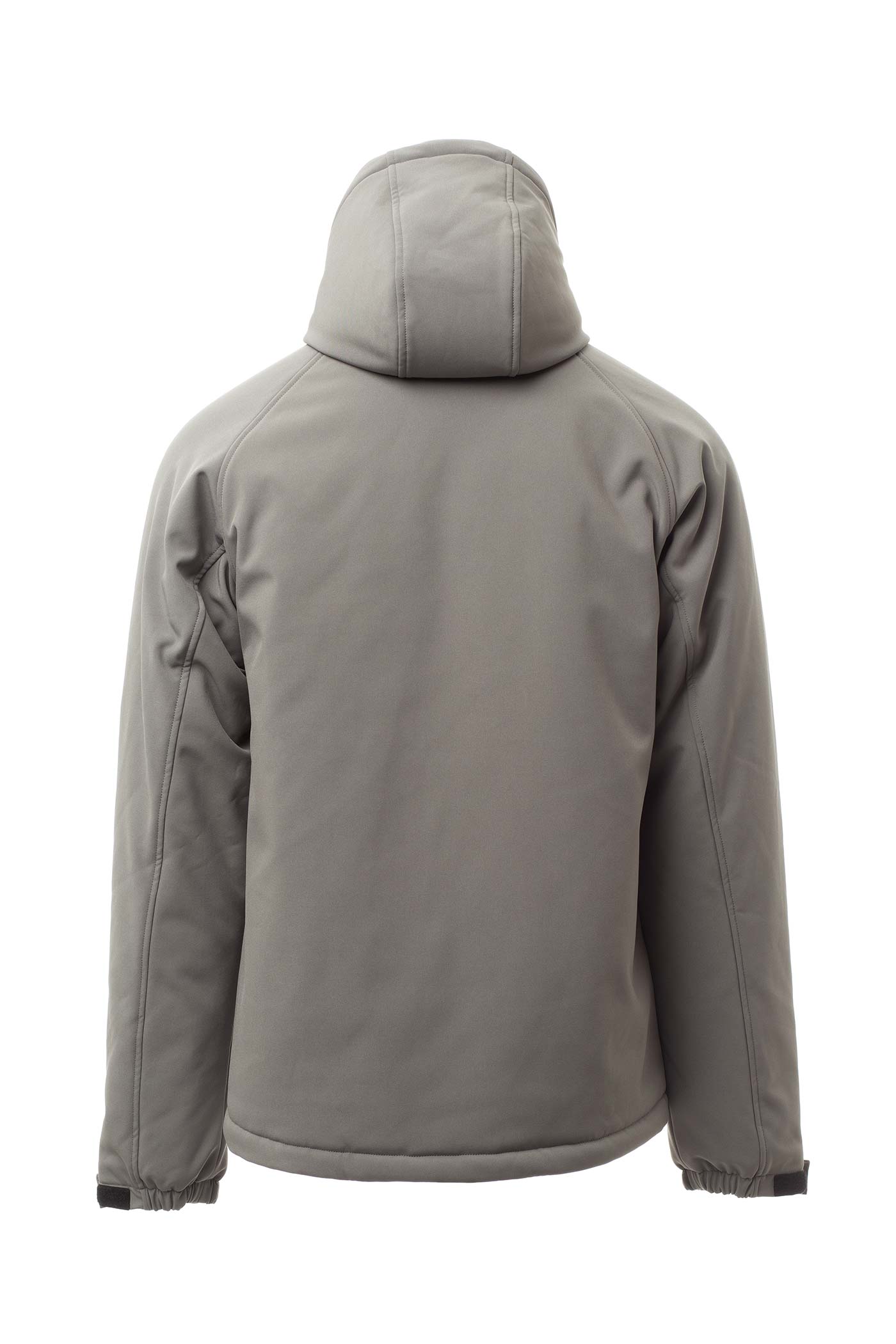 Winterjacke Herren gefüttert mit verstellbarer Taille in Grau