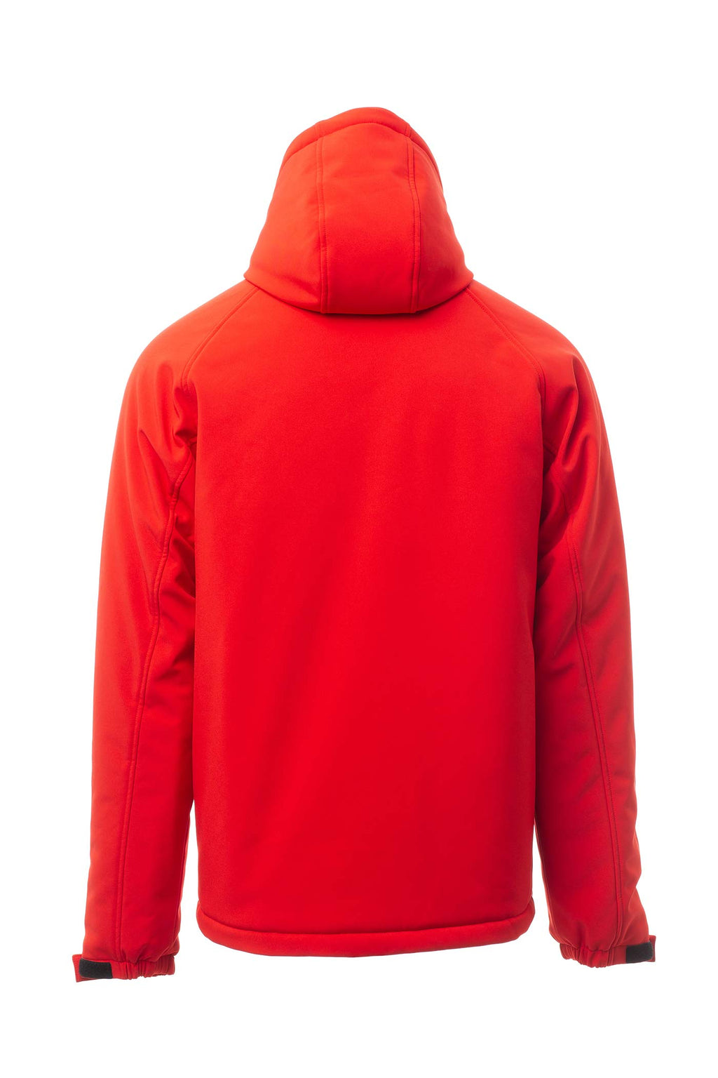 Winterjacke Herren gefüttert mit verstellbarer Taille in Rot