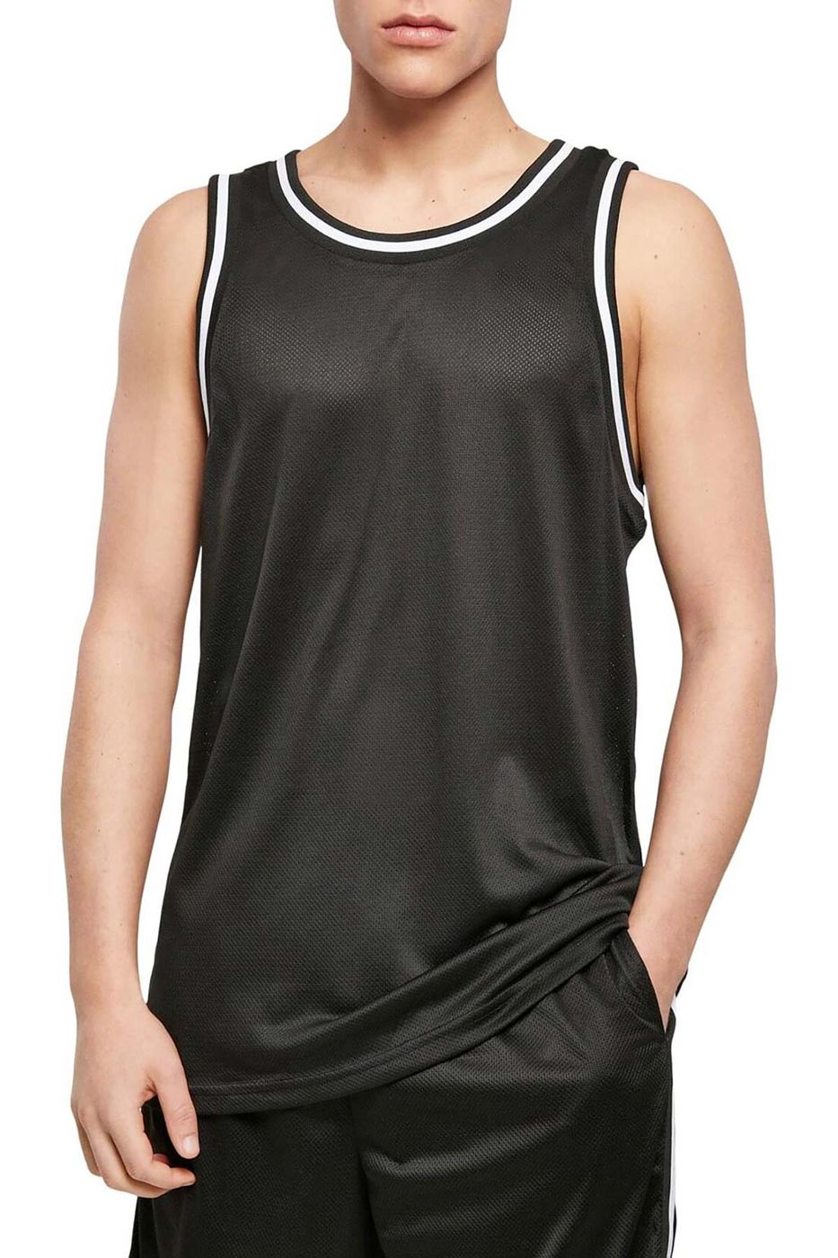 Herren länger geschnittenes Tank-Top