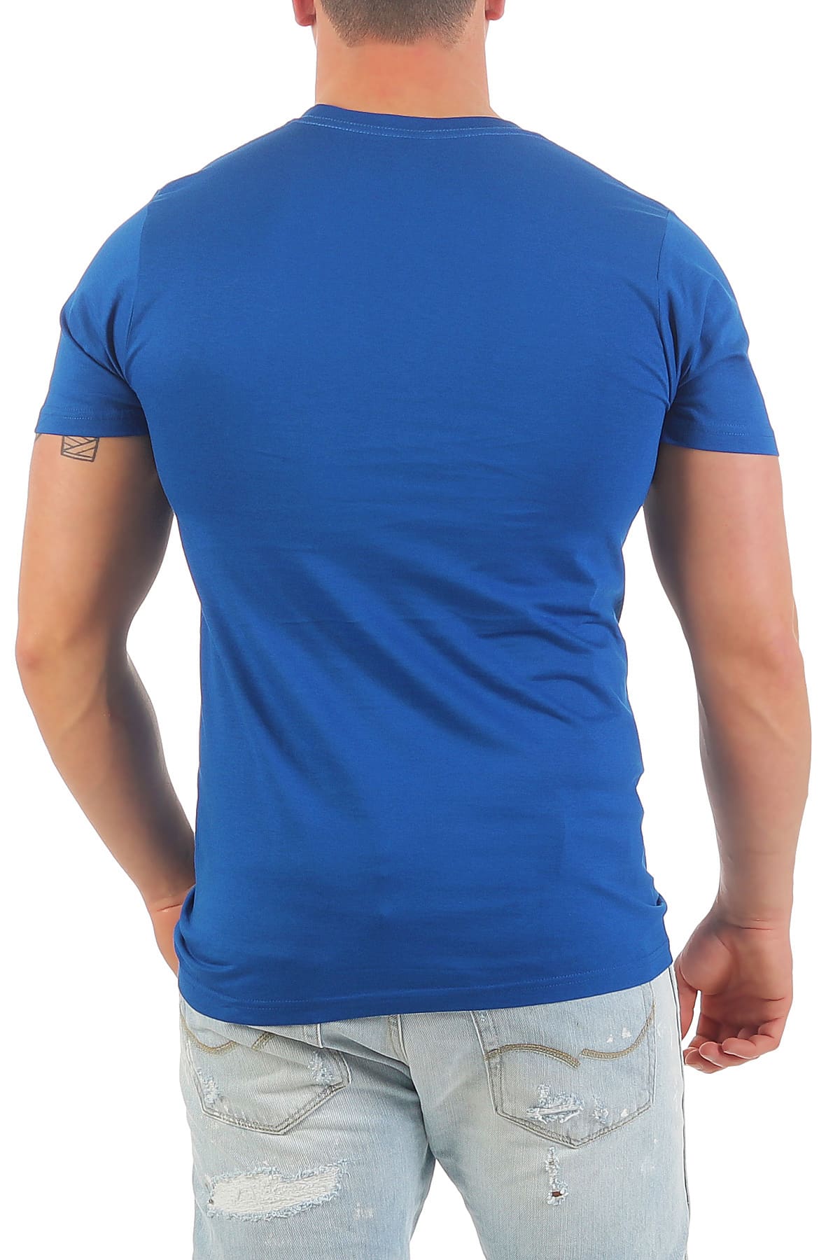 Herren T-Shirt Rundhals Baumwolle – Sunset