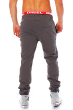 Herren Sweathose aus Baumwolle bequem warm in Anthrazit