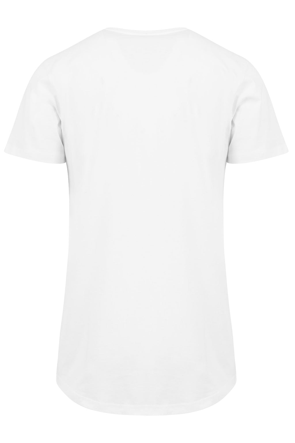Herren T-Shirt extra lang Baumwolle – Longshirt