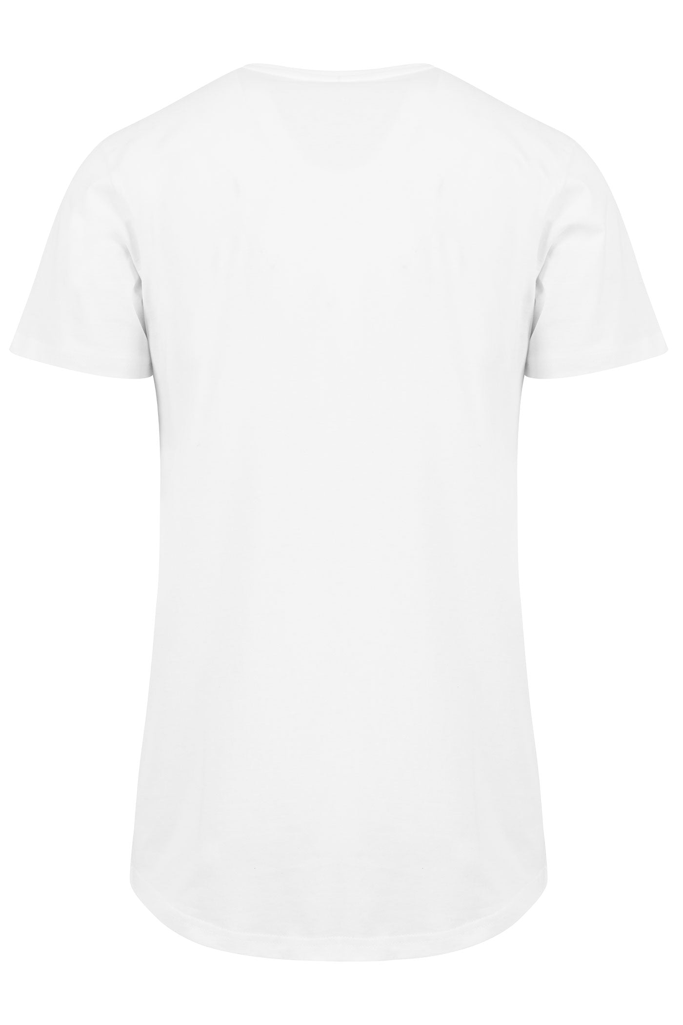 Herren T-Shirt extra lang Baumwolle – Longshirt