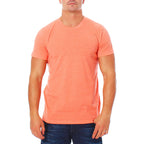 Herren T-Shirt Rundhals Meliert Comfort Bügelfrei