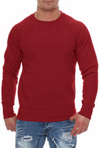 Herren Pullover in großen Größen in Bordeaux