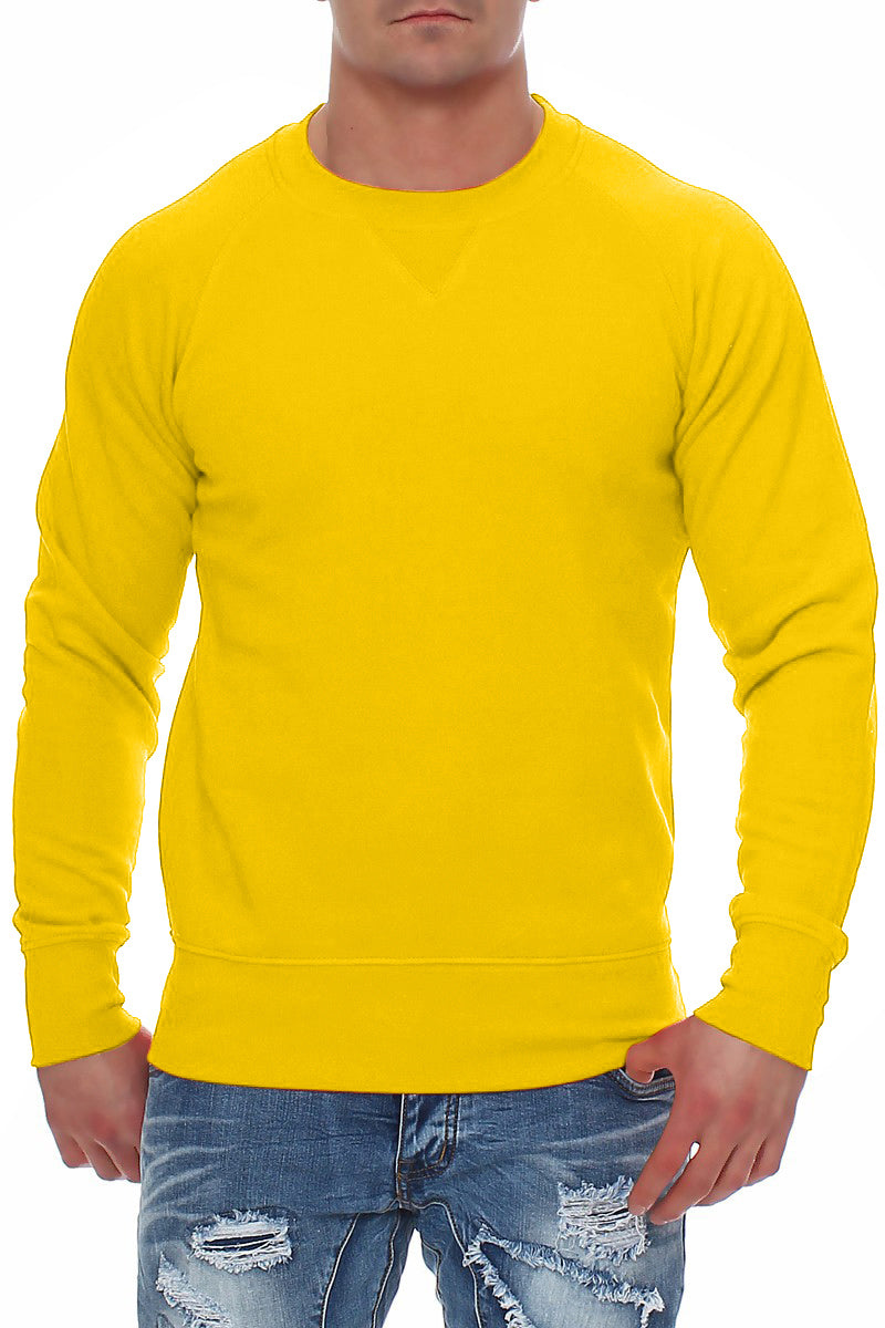 Herren Pullover in großen Größen in Gelb