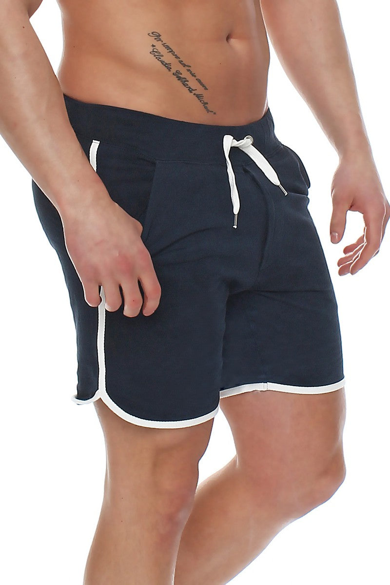 Herren Sportshorts mit Taschen in Dunkelblau