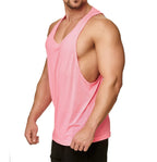 Muscle Shirt Herren Tank Top Pink