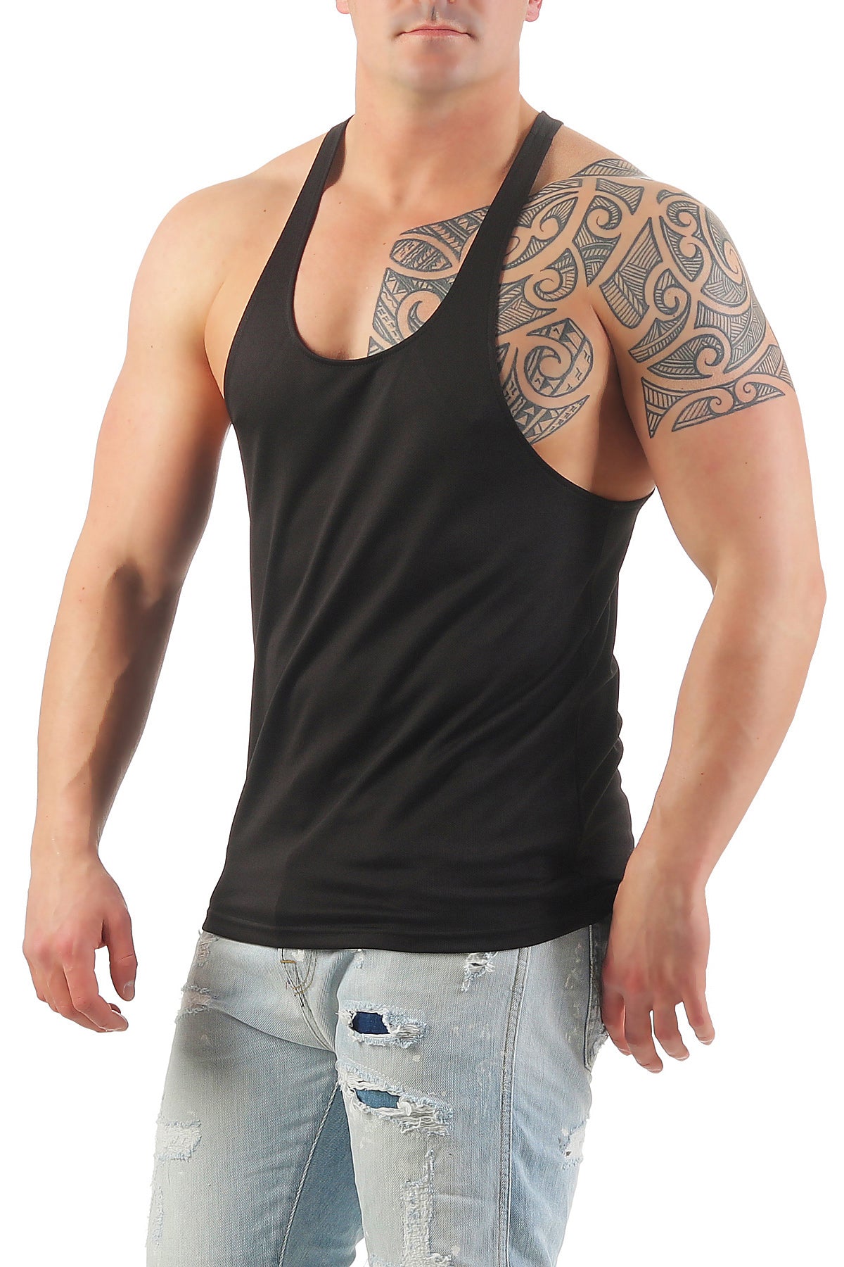 Herren Stringer Bodybuilding Vest