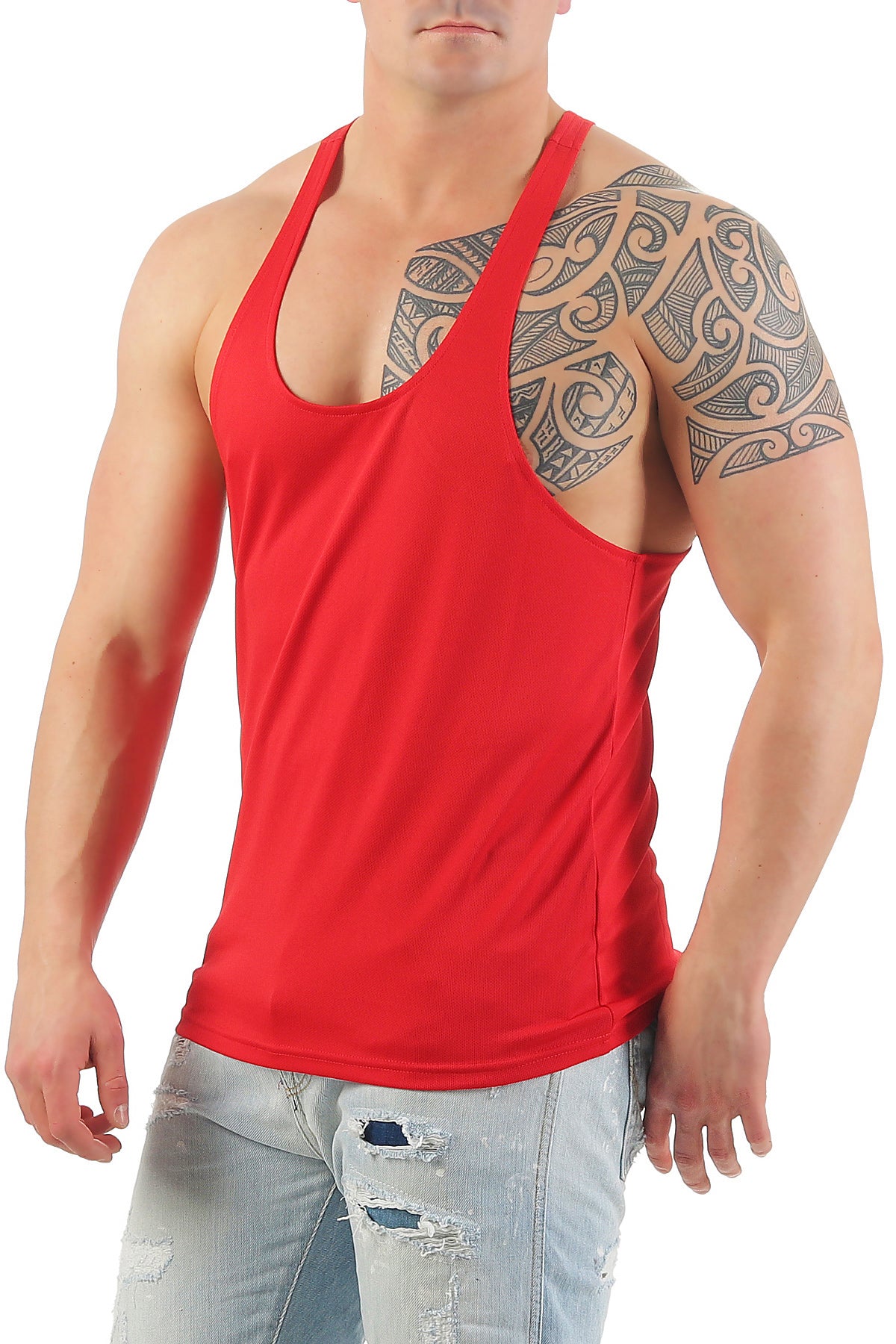 Herren Stringer Bodybuilding Vest
