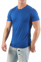 Herren T-Shirt Rundhals Baumwolle – Sunset