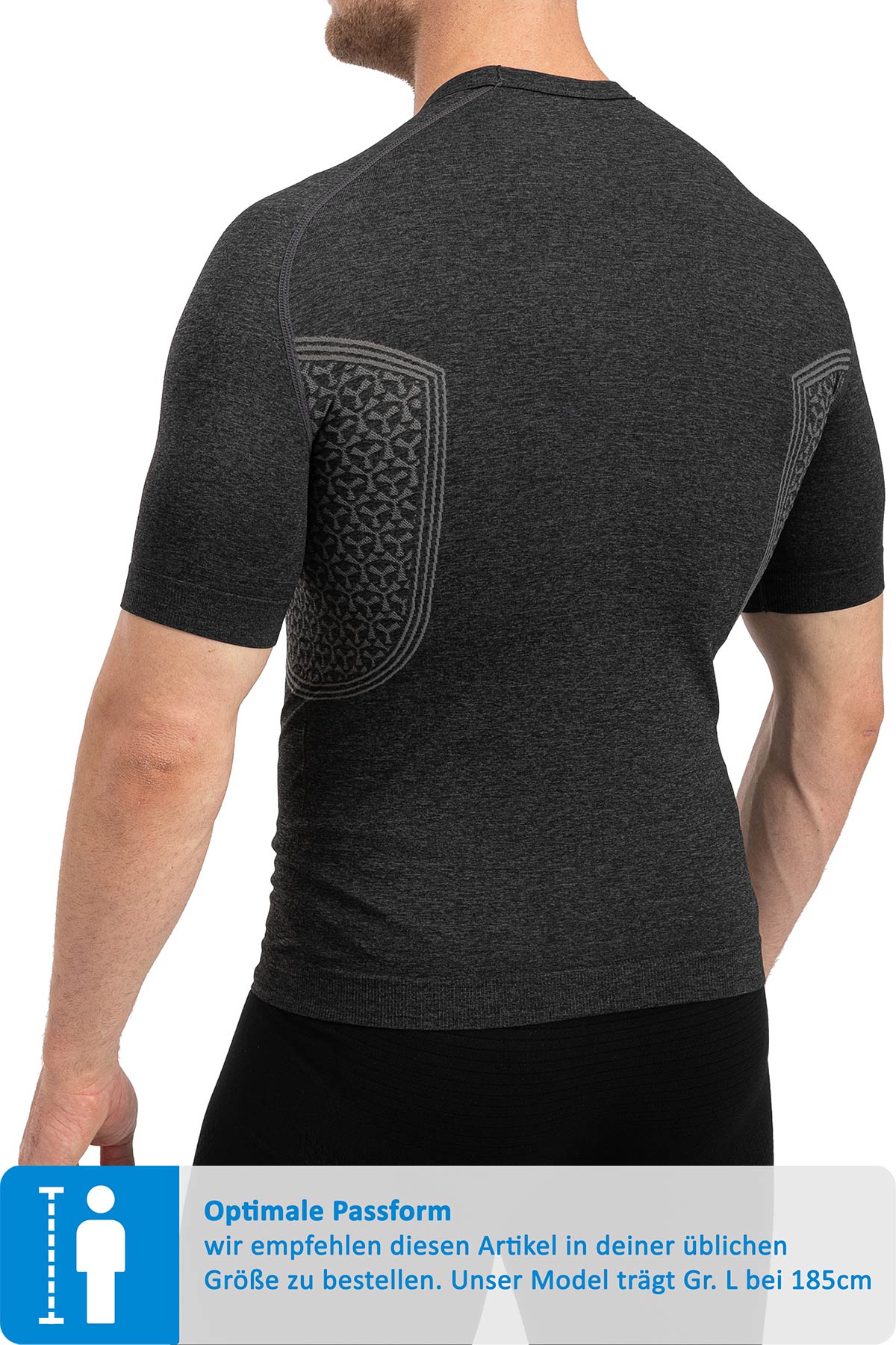 Herren Thermoshirt Kurzarm leicht – Thermo Pro 160