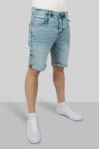 Herren kurze Jeans Hose Bermuda, Haka