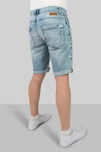 Herren kurze Jeans Hose Bermuda, Haka