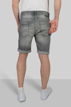 Herren kurze Jeans Hose Bermuda, Haka