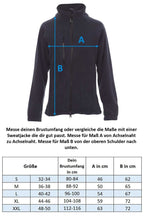 Damen Fleecejacke ohne Kapuze Norway