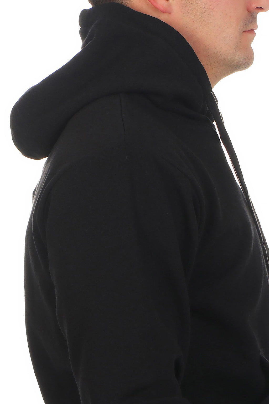 Arbeitspullover für Männer robust in Schwarz