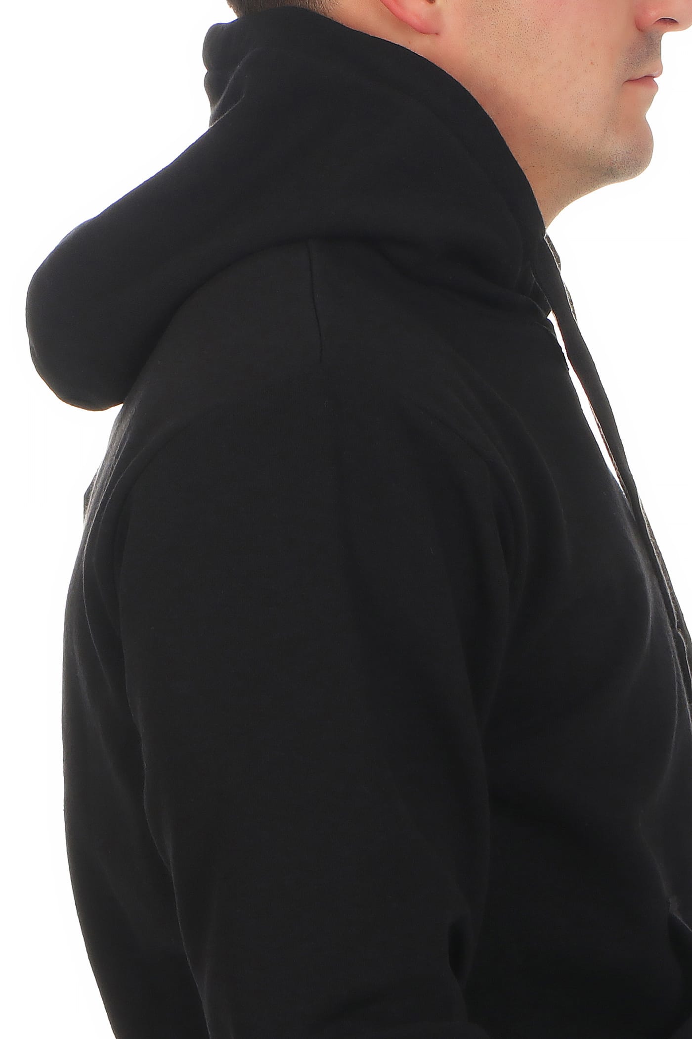 Arbeitspullover für Männer robust in Schwarz