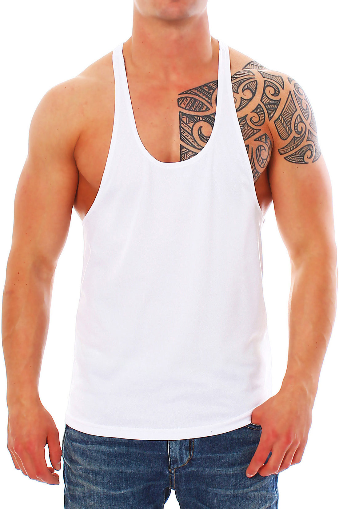 Herren Stringer Bodybuilding Vest