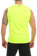 Tanktop fuer Sport und Gym in Gelb