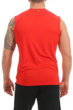 Tanktop fuer Sport und Gym in Rot