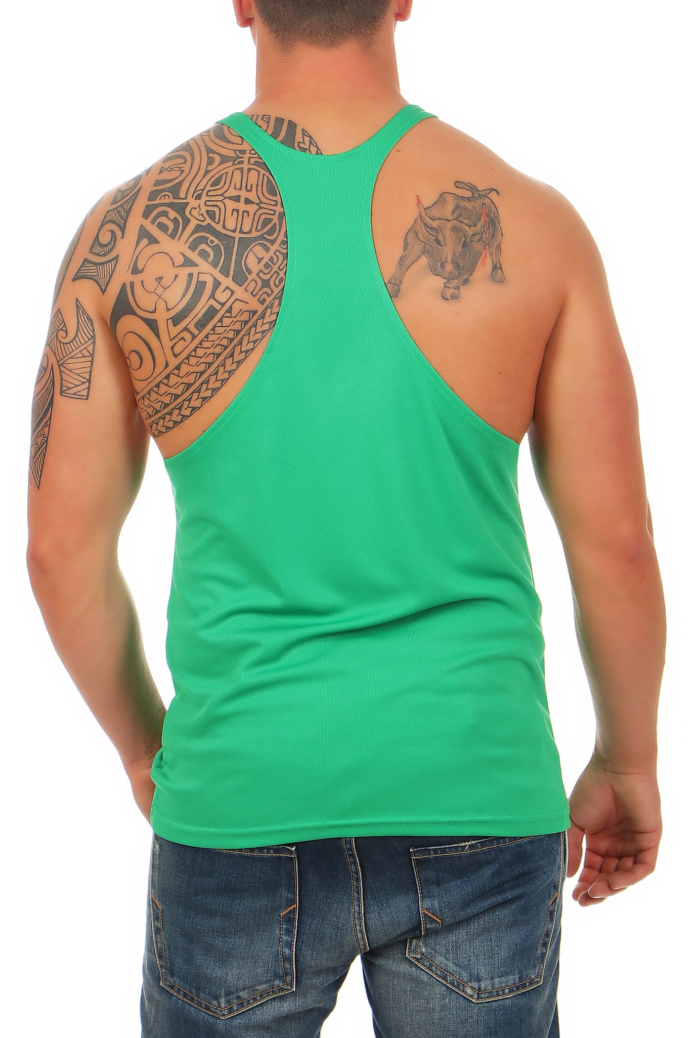 Herren Stringer Bodybuilding Vest