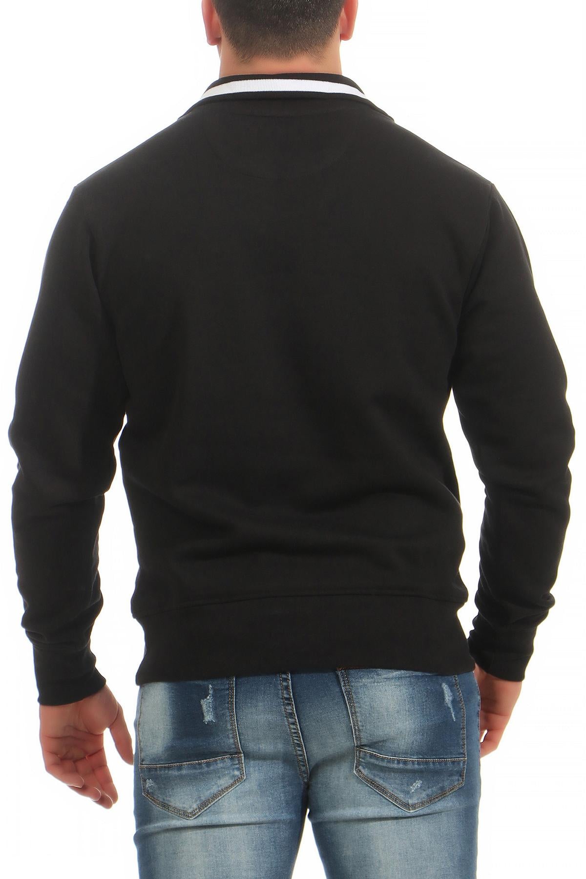 günstiger Männer Troyer in großen Größen in Schwarz