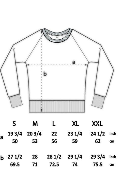 Größentabelle Herren Longsleeve Shirt